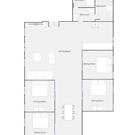 Kings Garden Penthouse - 4br & 2bath - By Daniel&jacob's