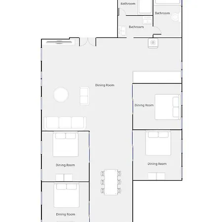 Kings Garden Penthouse - 4br & 2bath - By Daniel&jacob's * København